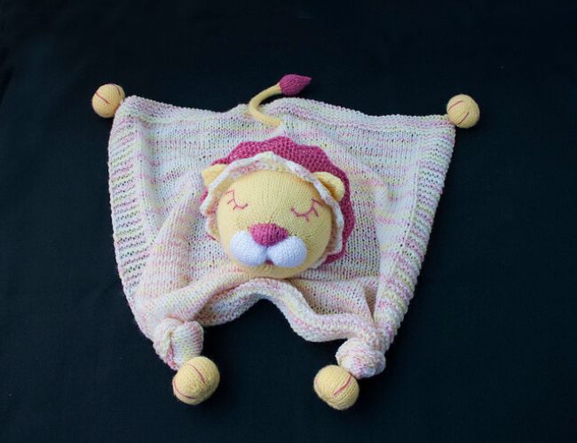 Lion Baby Blanket