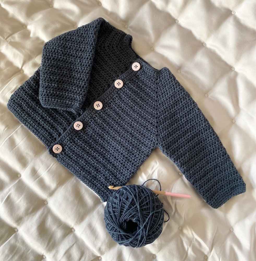 Kids Jacket Crochet Pattern