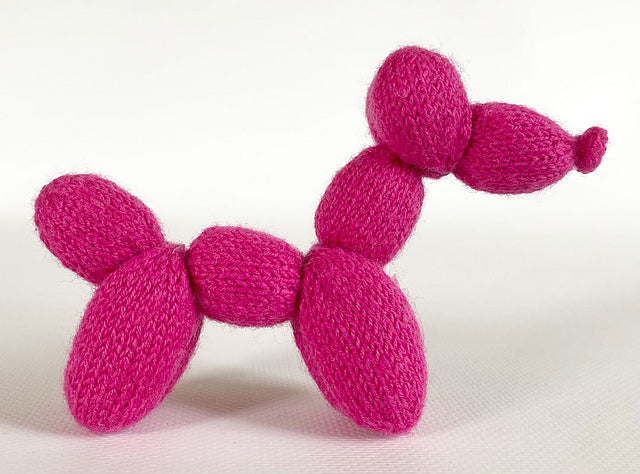 Balloon Dog Knitting Pattern