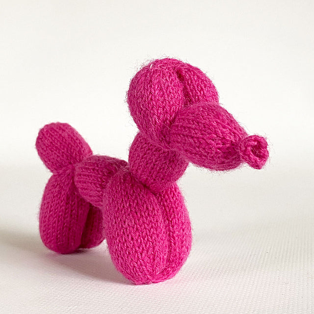 Balloon Dog Knitting Pattern