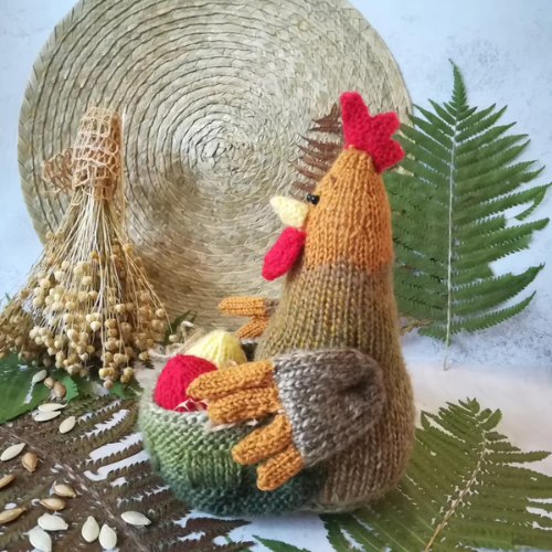 Chicken Knititng Pattern