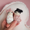 Doll and Babies knitting Pattern
