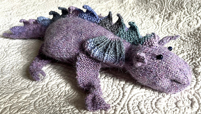 Dragon Lovey Knitting Pattern