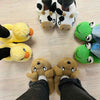 Animal Slippers Knitting Pattern